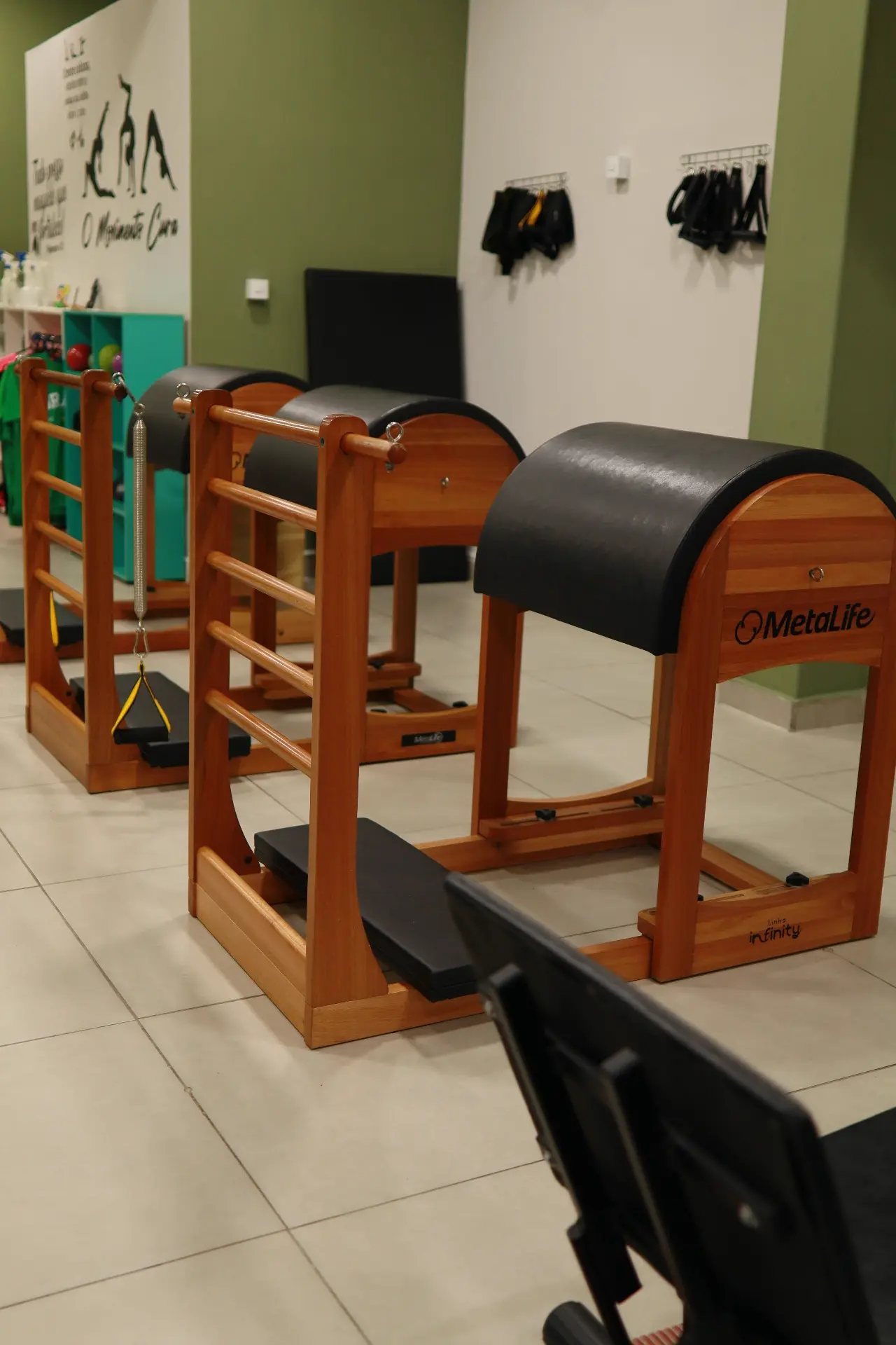 Aparelhos de Pilates variados